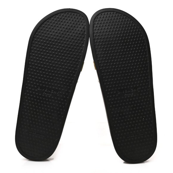 Givenchy  Metallic Rubber Logo Pool Slide Men main image 4
